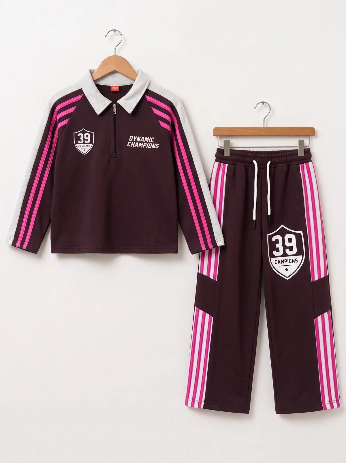 39 Champion Dynamic Chocolate Baggy Tracksuit For Unisex