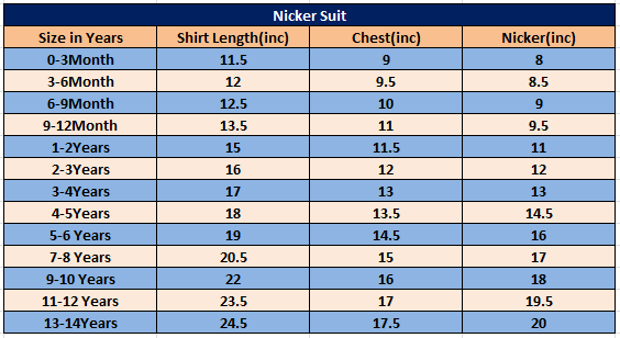 Front Pocket Zinc Nicker Suit Boys