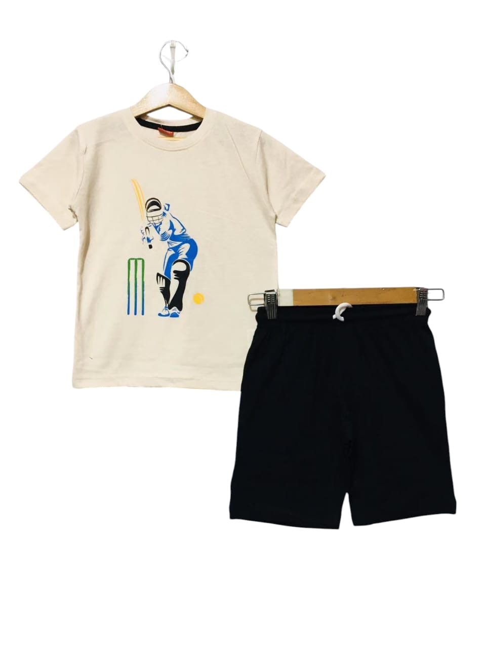 Batsman Cream Nicker Suit Boys