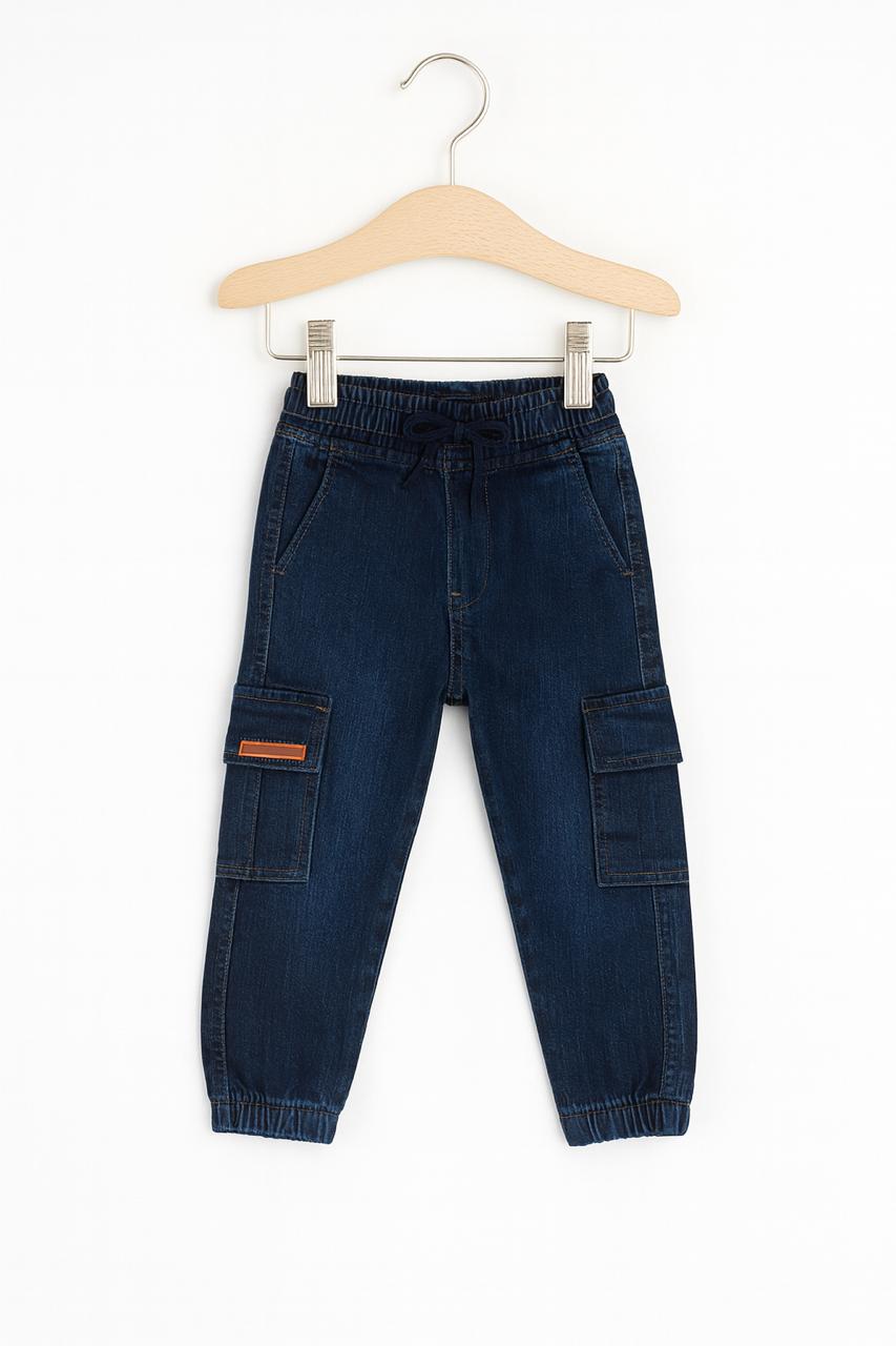 6 Pocket Dark Blue Jeans Boys