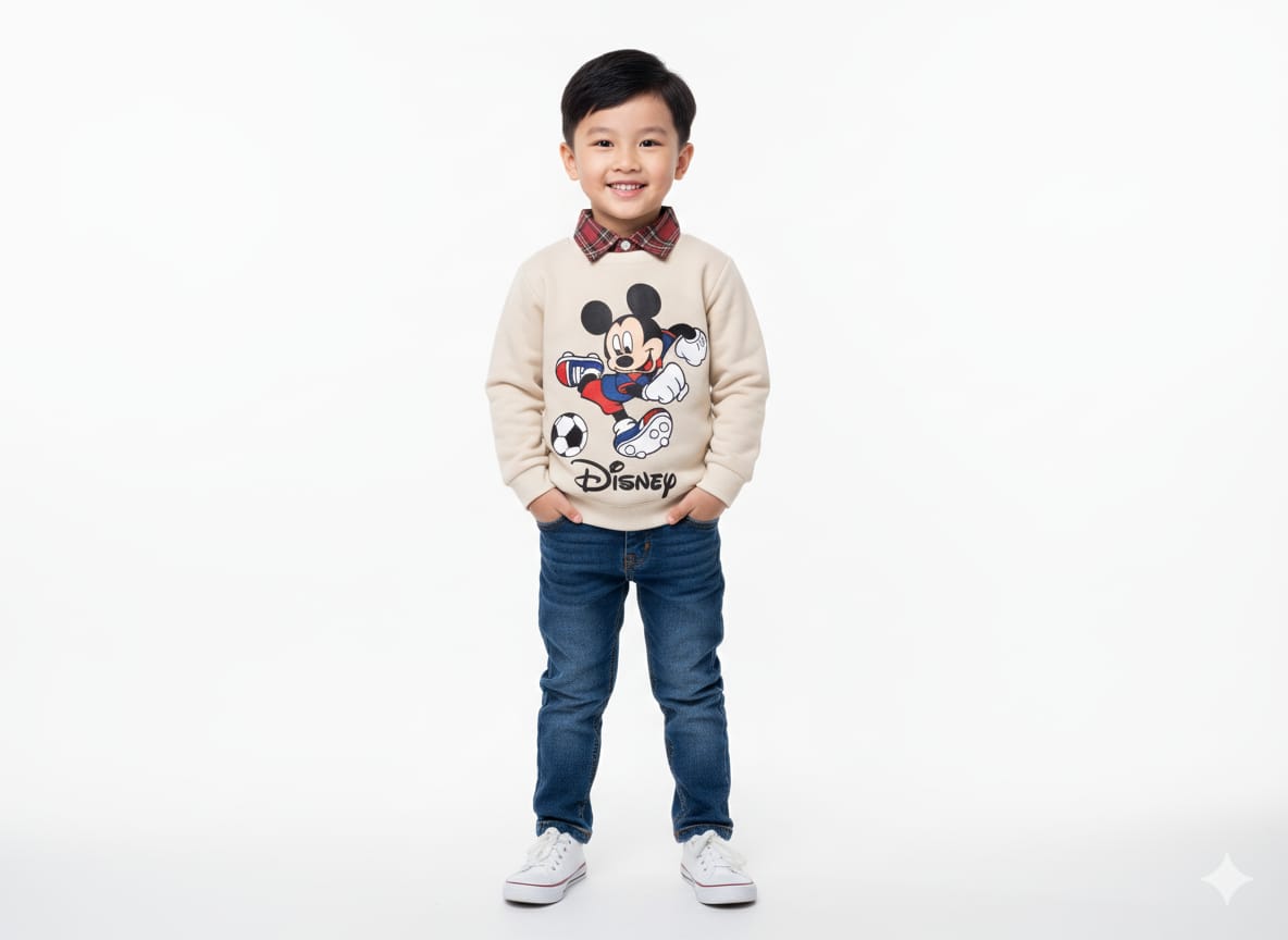 Disney Skin Double Sweatshirt Boys
