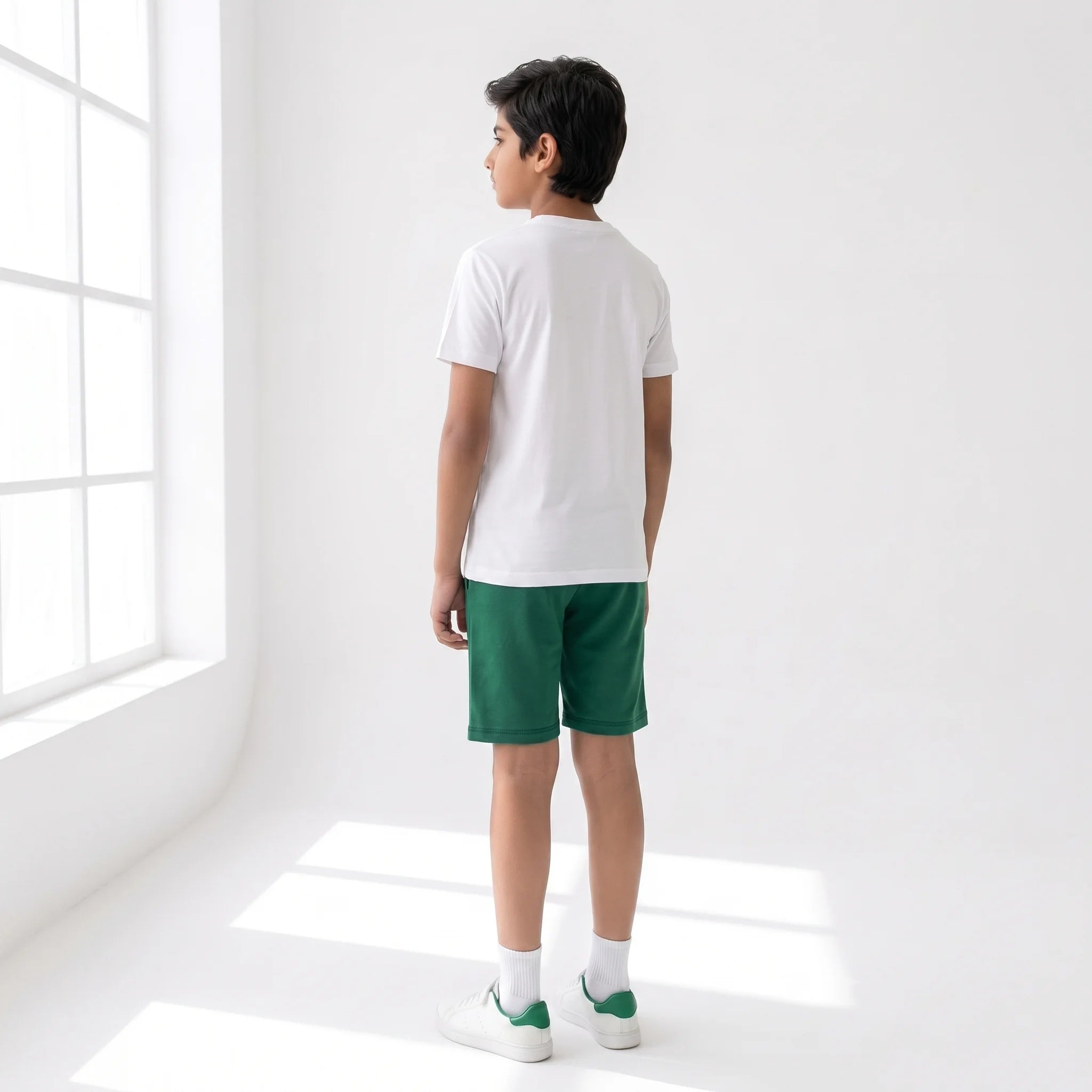 14 August Moon & Star White Nicker Suit Boys ( R-532 )