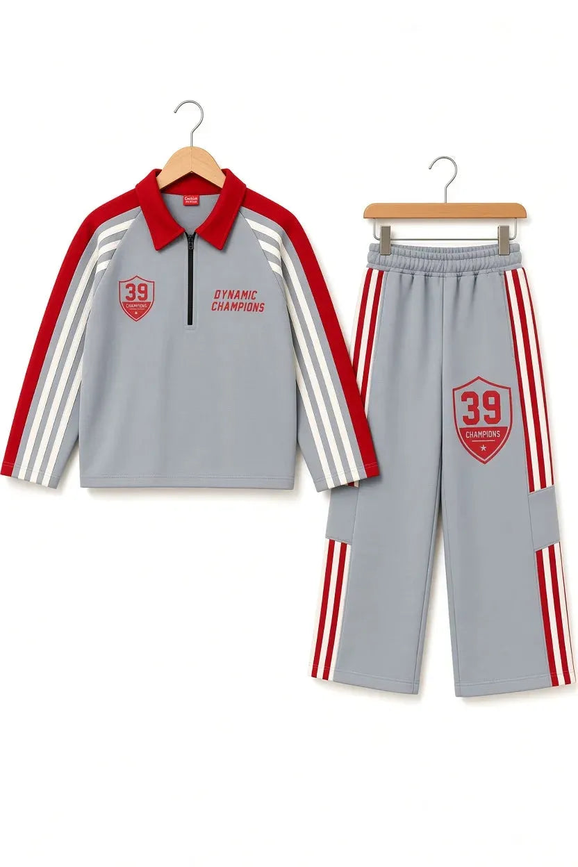 39 Champion Dynamic Sky Baggy Tracksuit For Boys R-265