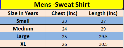 Red & Black Penal Sweatshirt Men's