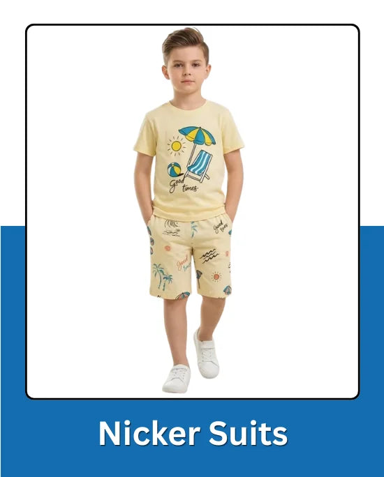 Buy Best Boys Nicker Suits Online in Pakistan