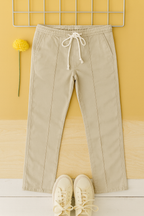 3 Pocket Cream Trouser Men's