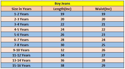 6 Pocket Sky Blue Wide Leg Jeans Boys & Girls
