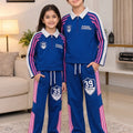 39 Champion Dynamic Royal Blue Baggy Tracksuit  For Unisex