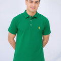 Ferrari Logo Green Collar Polo Men's ( R-325 N )