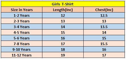 ( Short-Length ) Girls' 3 Random T-Shirts