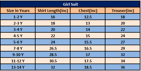 Front Embroidery Pista Two Piece Girls