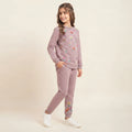 Embroidery All Over Falsa Track-Suit Girls ( R-69 N )