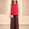 Simple Sleeveless Red Suit Girls ( R-102 )