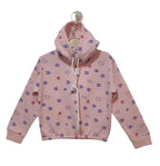 Champion all over Print Peach Hoodies Girls ( 19-20-21 )
