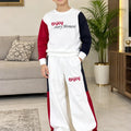 Enjoy Every Moment Off-White Baggy Track-Suit Boys ( R-498 N )