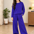 Colorful Purple Baggy Track-Suit For Girls ( R-433 N)