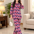 color Full Heart & Leaves Mahroon Paris Girls(R-341N)