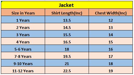 "B" Red Body Cream Arms Jacket Boys ( R-16-21 )