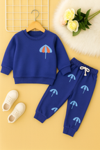 Umbrella Logo Royal Blue Track-Suit Boys