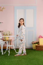 Fishes All Over Print Suit Girls