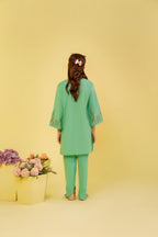 Arms Embroidery Pista Suit Girls