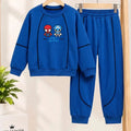 Hero Mode Royal Blue Tracksuit For Boys