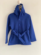 Royal Blue Winter Fleece Coat Girl ( 218 )