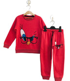 Tweety Glasses -Pink Track-suit Girls ( 141 -142)
