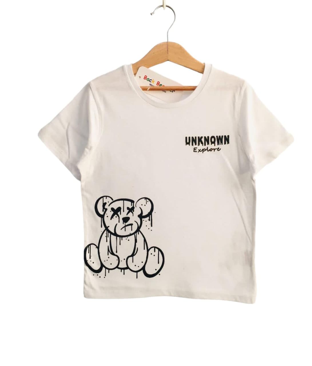 Unknown Explore White T Shirt Boys (54) (1)