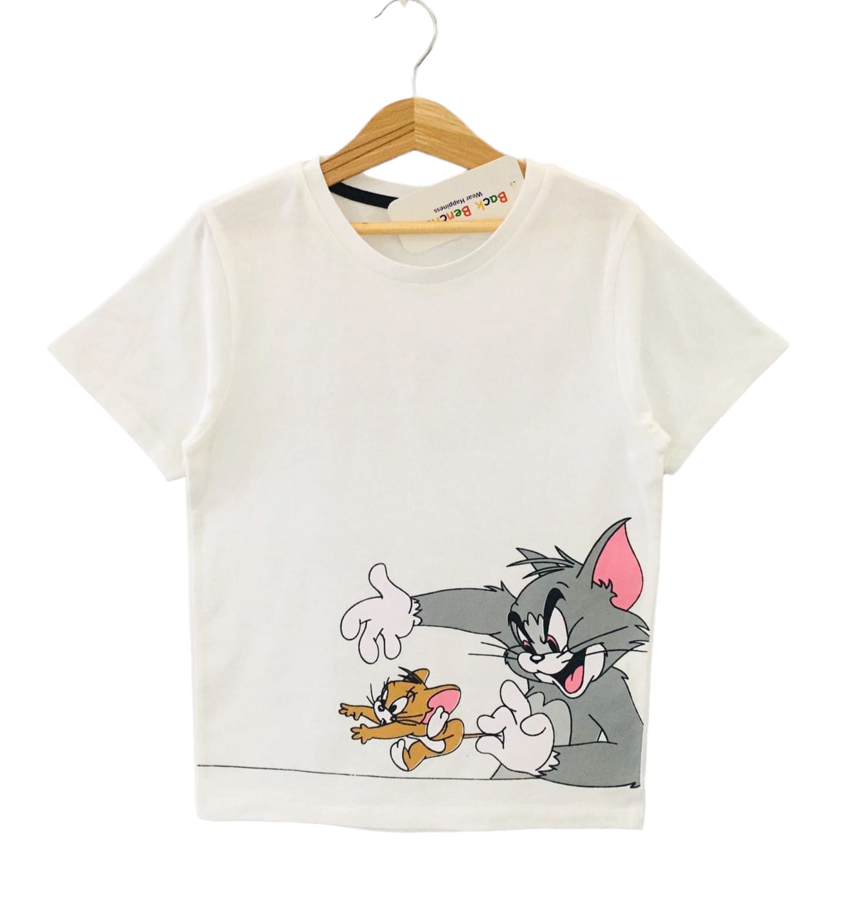 Tom and Jerry White T-Shirt Boys ( R-1 )