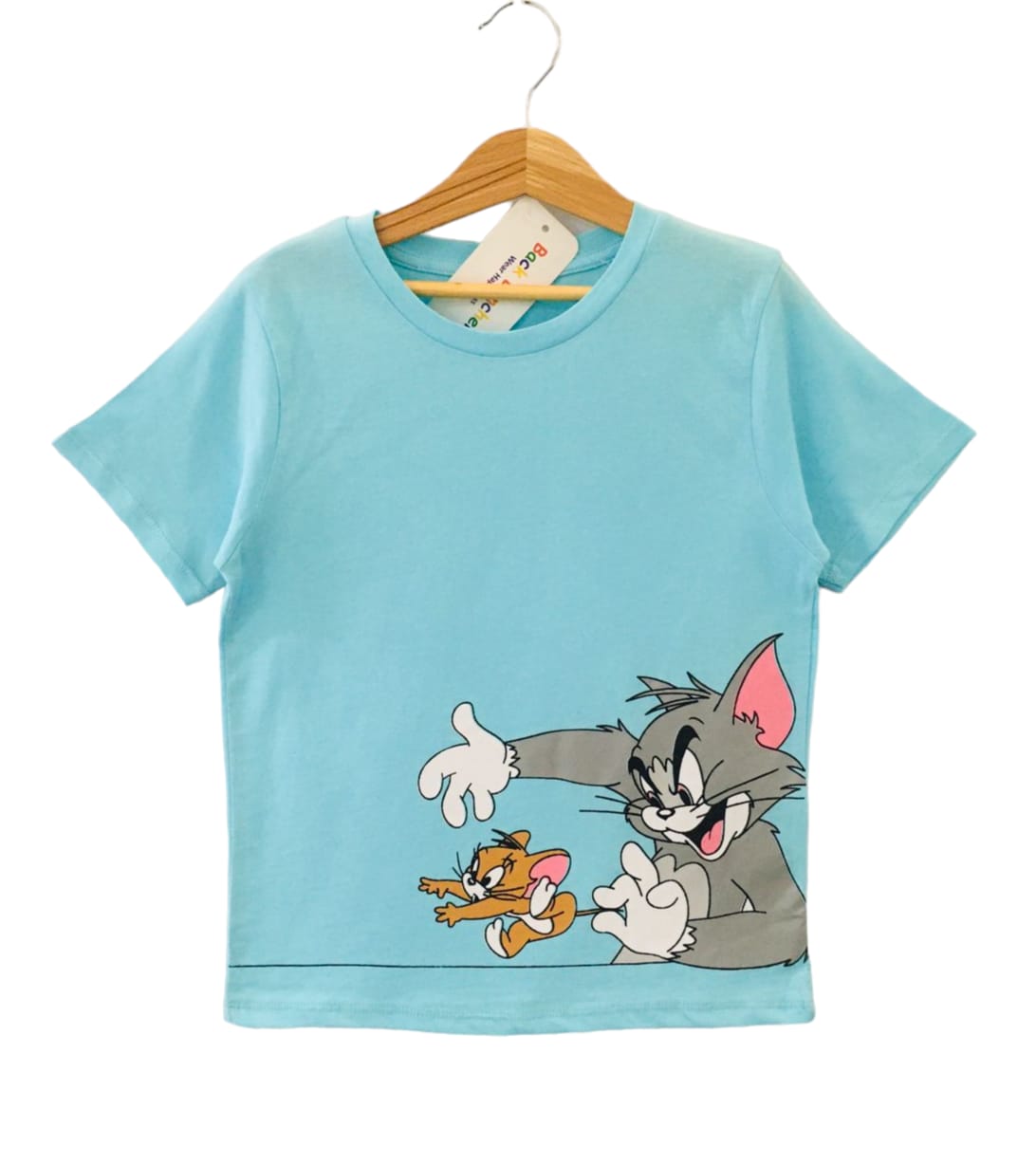 Tom and Jerry Sky Blue T-Shirt Boys ( R-128 )