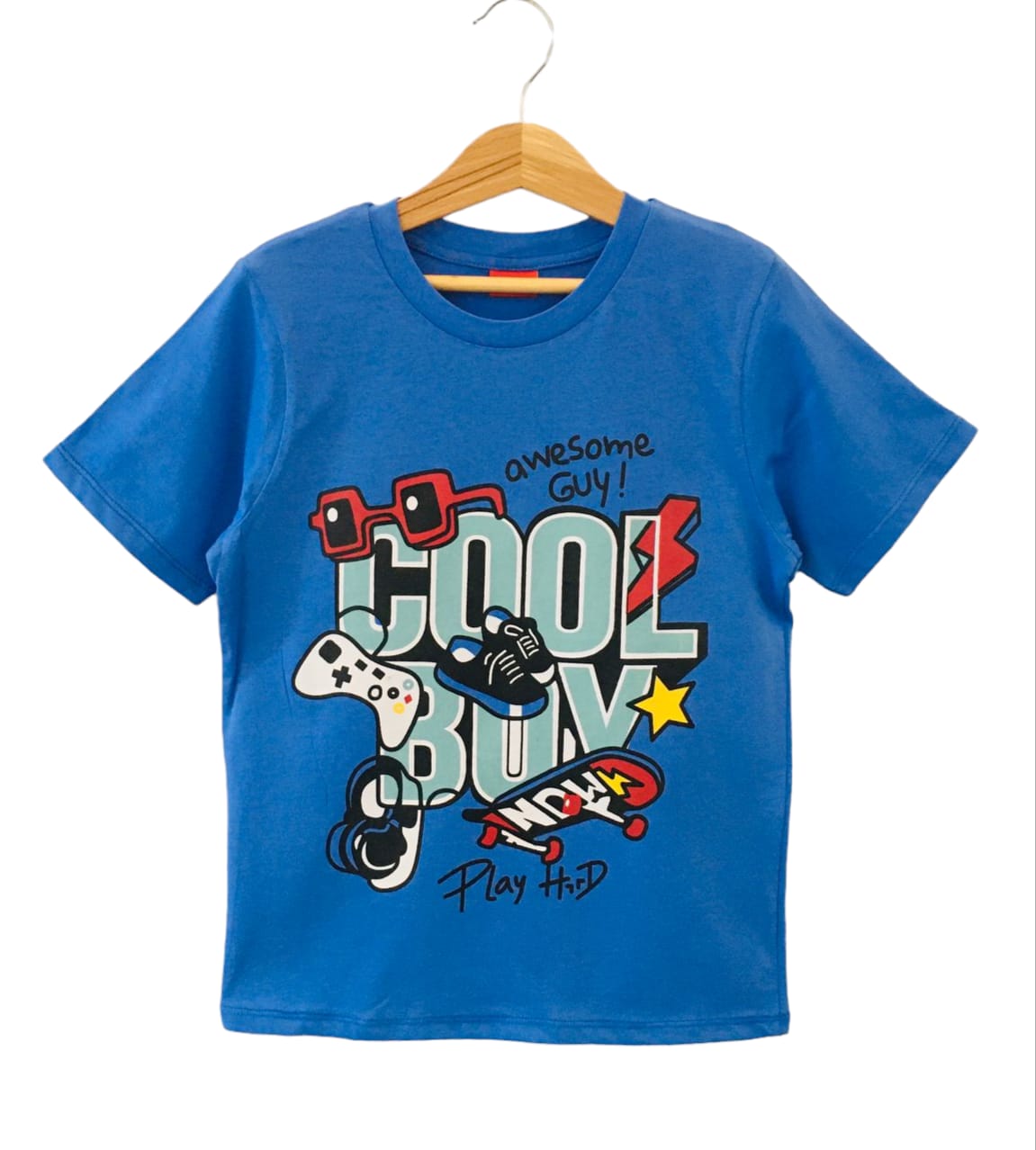 Cool Boys Royal Blue T-Shirt Boys( R-170 )