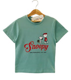 Snoopy C-Green T-Shirt Boys( R-36 )