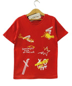 Mix Printing Red T-Shirt Boys(47) (1)