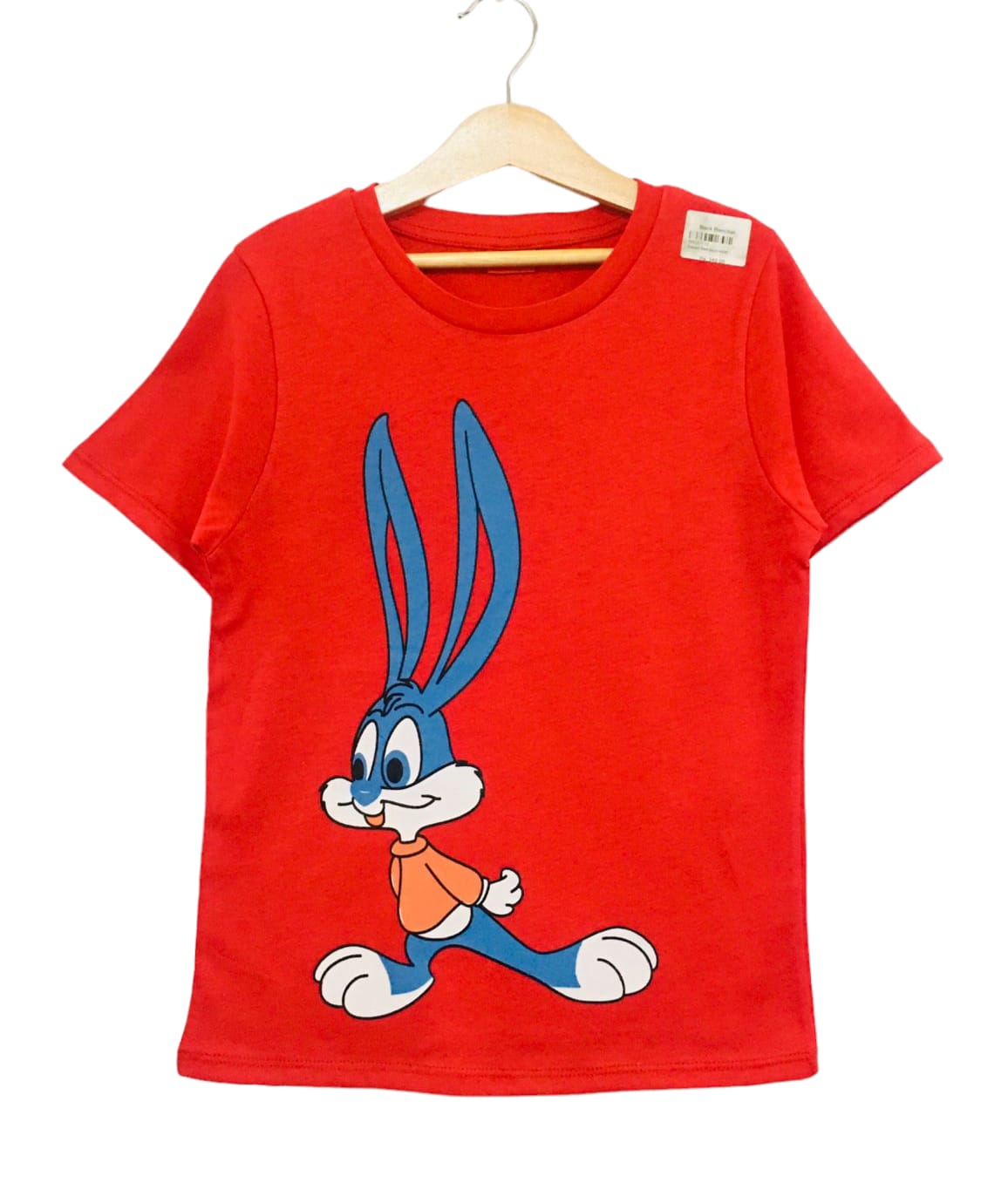 Rabbit Print Red T-Shirt Boys(54) (1)