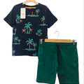 Multiple Trees Navy Blue Nicker Suit Boys ( R-440 )
