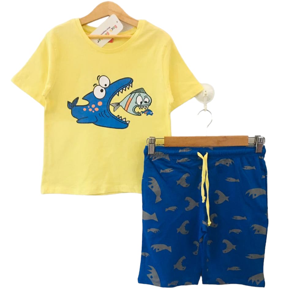 Three Fishes Lemon Nicker Suit Boys ( R-101 )
