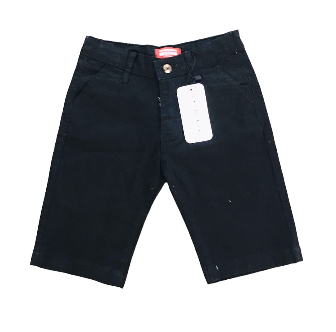 Black Denim Shorts Boys ( R-56 )