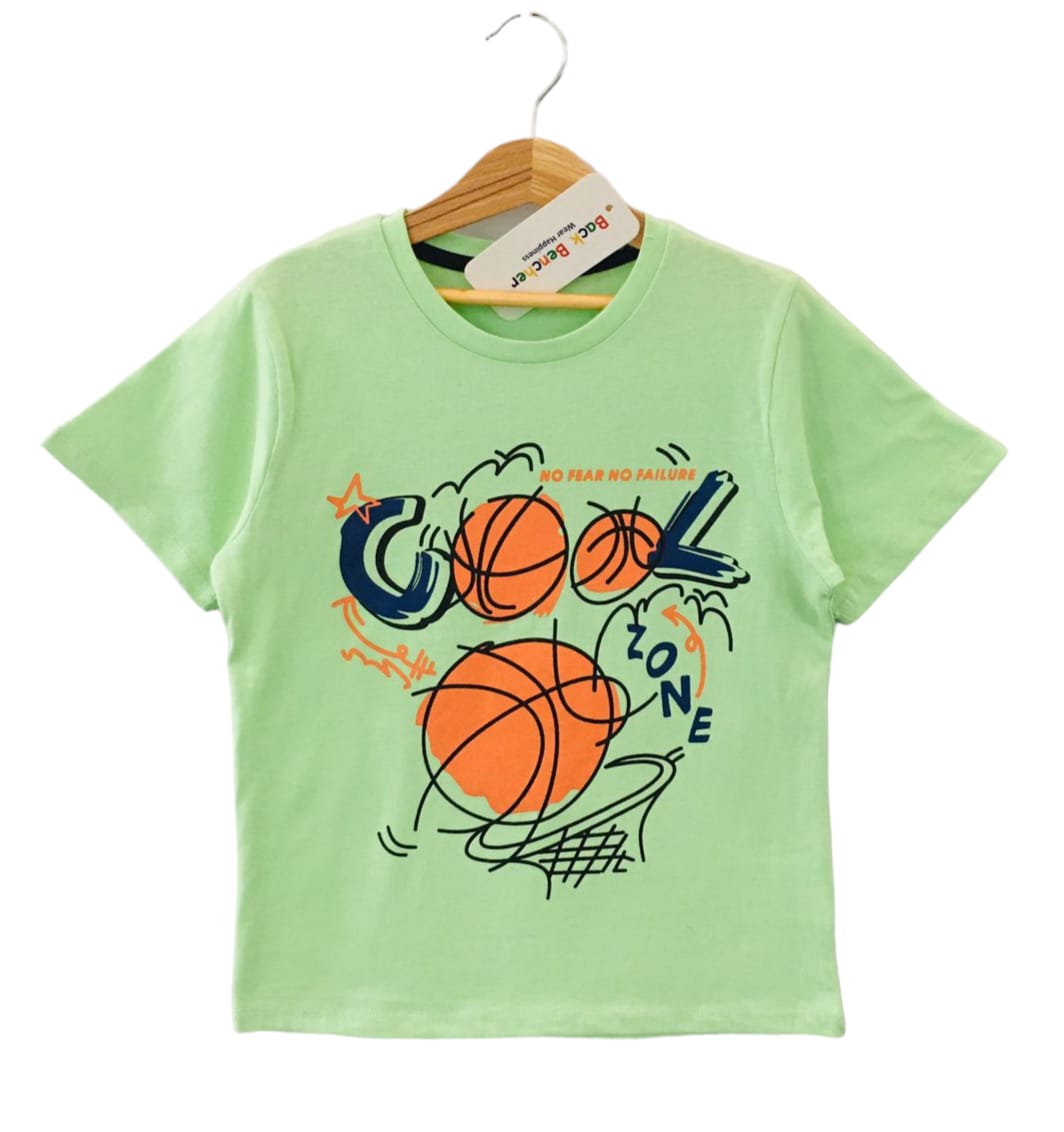 Cool Zone Light Green T-Shirt Boys(54) (1)