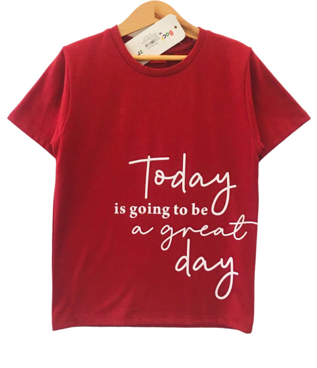 Today Mahroon T-Shirt Boys ( R-64 )