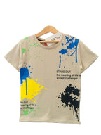 Color Printing Skin T-Shirt Boys ( R-65 )
