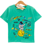 Spacesport Light Green T-Shirt Boys ( R-1 )