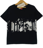 Cackling Black T-Shirt Boys ( R-66 )