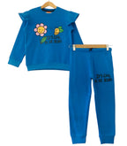 It's Cool Royal Blue Track-suit Girls (1)