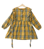 Skin & Black Checked Girl Top Girls (62) (1)