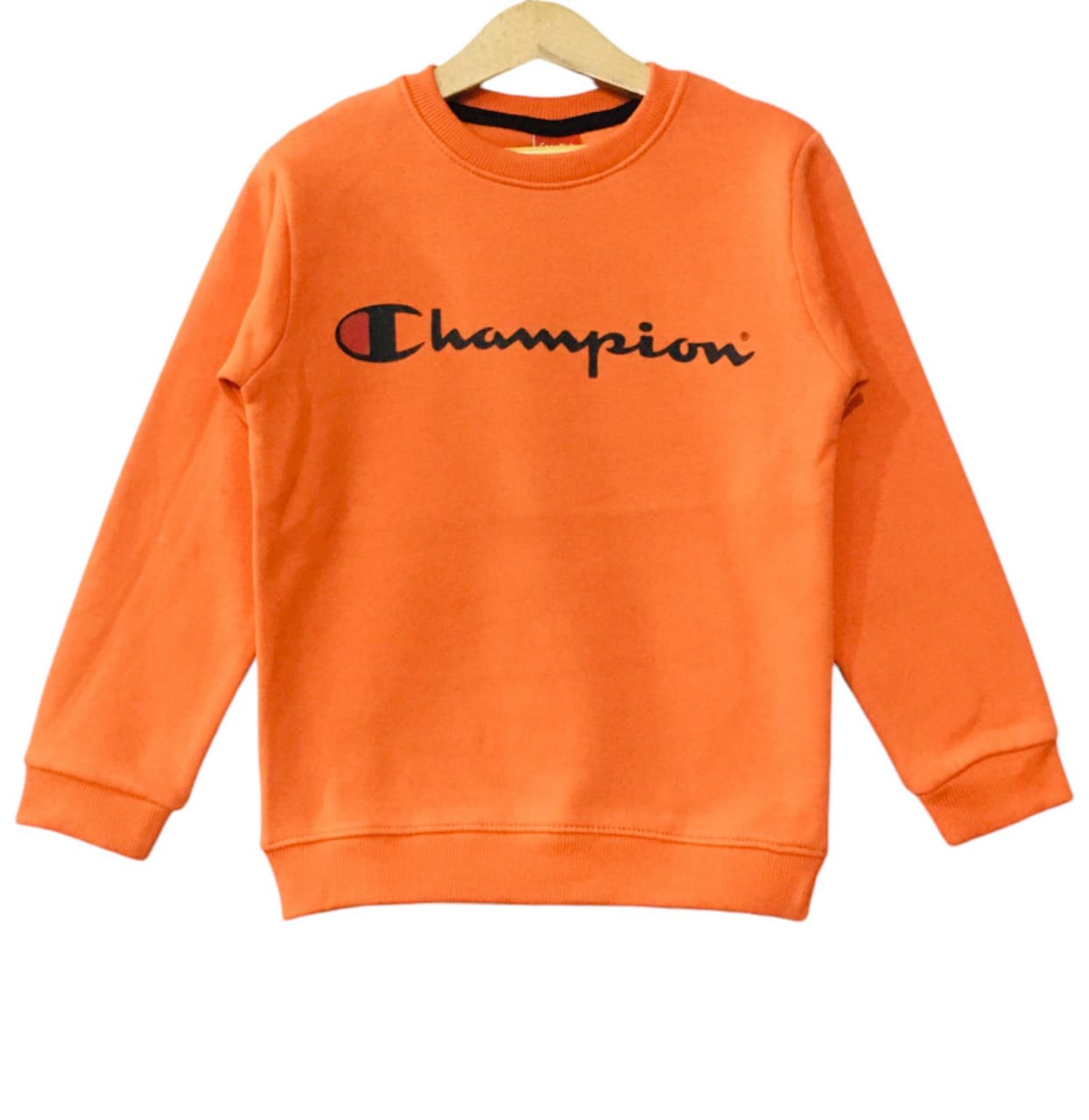 Champion Orange Sweatshirt Boys (1)
