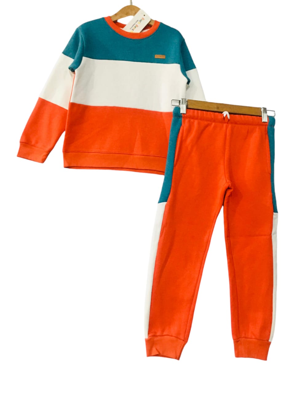 Three Penal C-Green Track-suit Boys