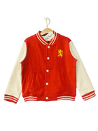 Horse Logo Red Body Cream Arms Jacket Boys ( R-342 )