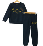 Batman Logo Black Track-Suit Boys ( R-351 )