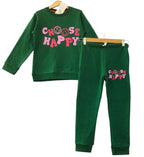 Choose Happy Green Track-suit Girls (S)